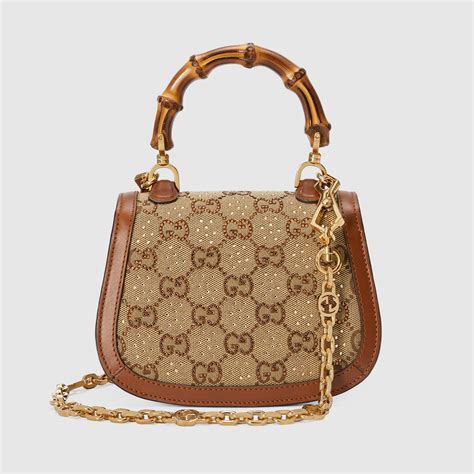 gucci bambu 1950|gucci bamboo 1947 mini handle bag.